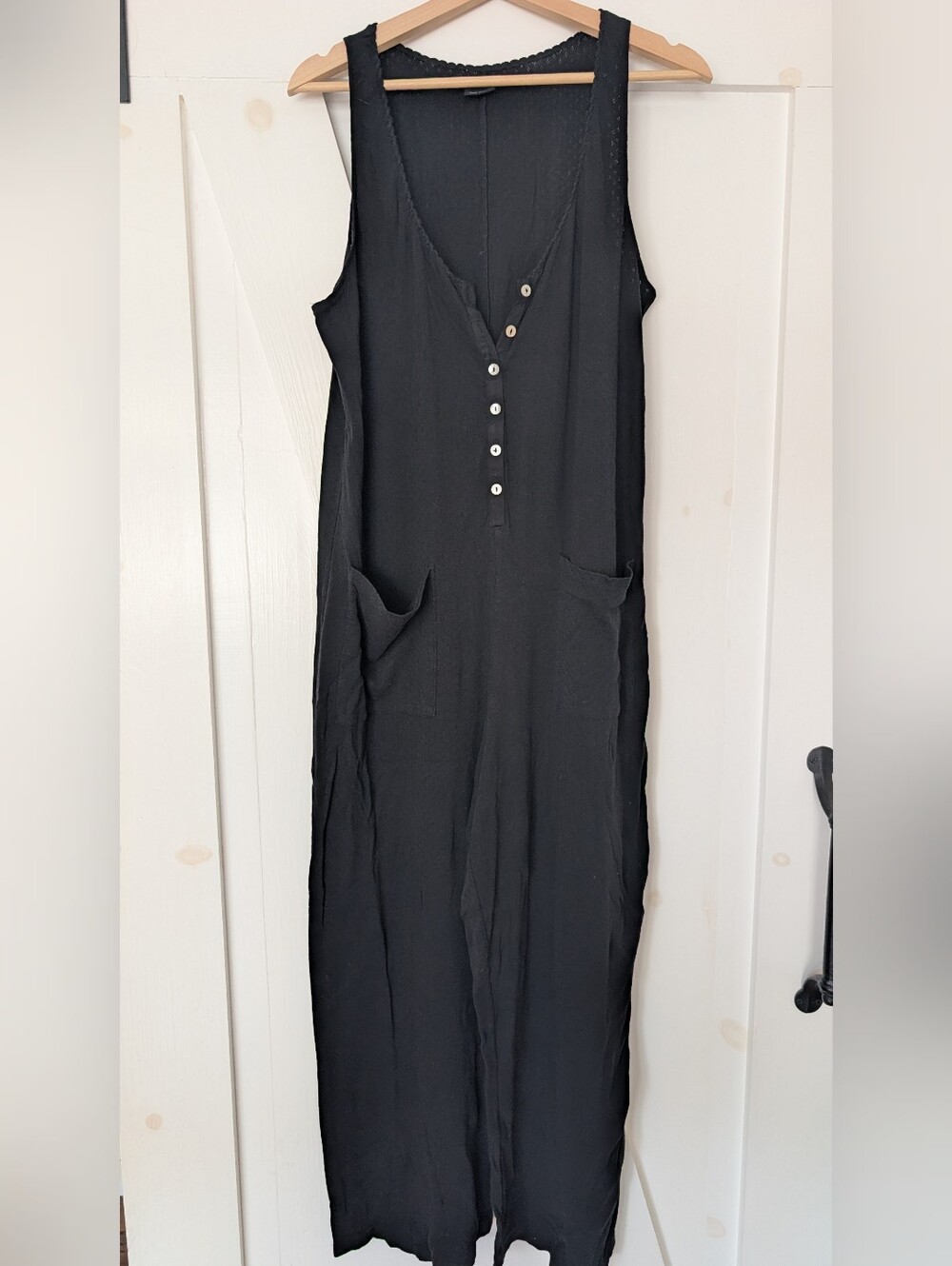 Hatch Black Sleeveless Jumpsuit - All Tri Jumpsuit - Pregnant, Nursing & Beyond